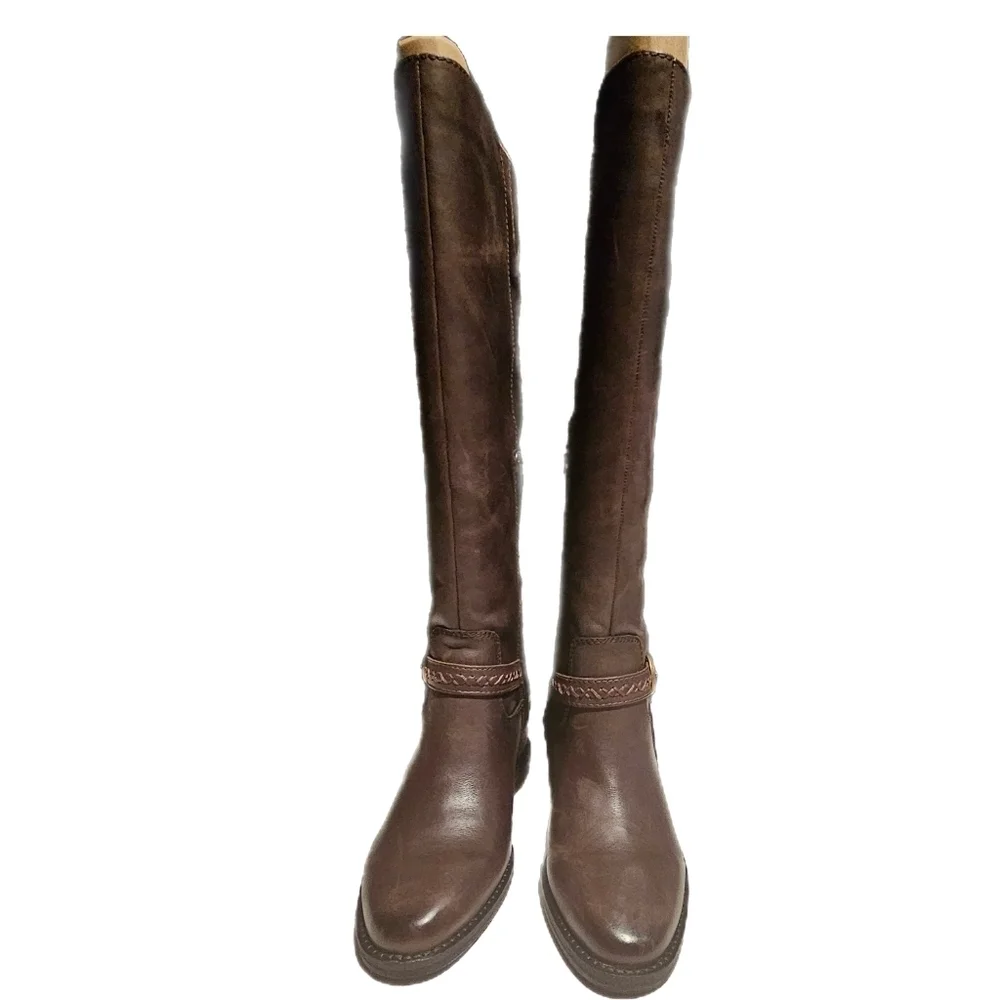 Lucky Brand Maltet Women’s Knee-High Wedge Boots NWOB Size 6M - Picture 5 of 10
